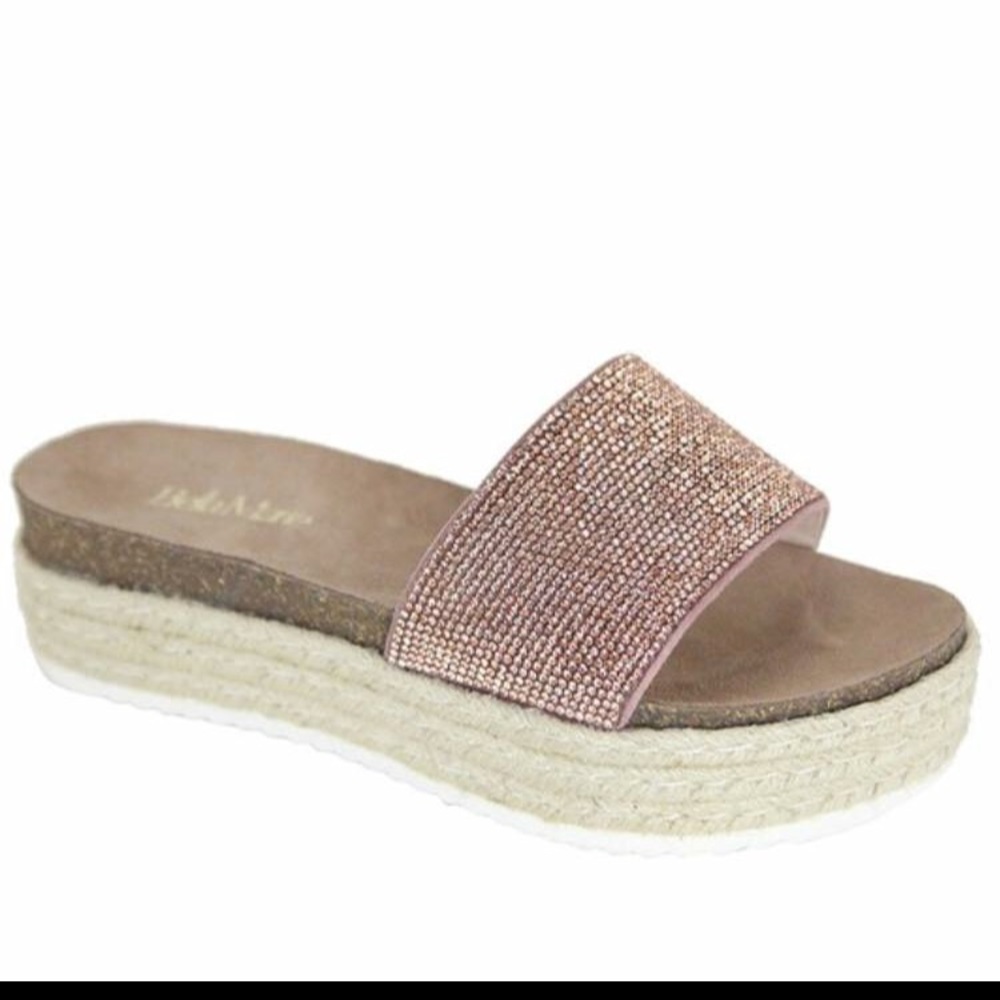 Champagne sandals